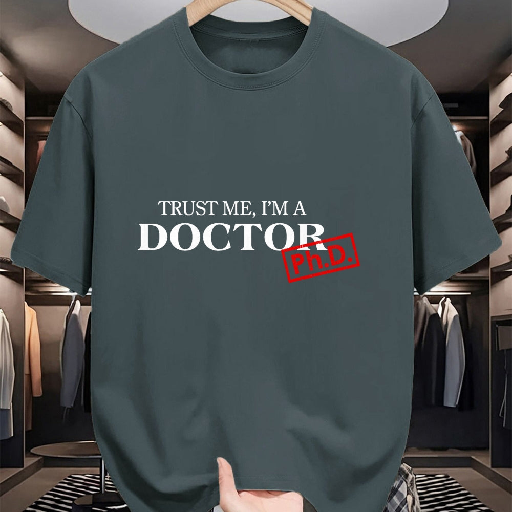 Best Doctor Shirt, Funny Doctor UnisexT-Shirt/Hoodie/Sweatshirt HLT00 - Trust me I'm a Doctor PhD Shirts for Women and Men T-Shirt