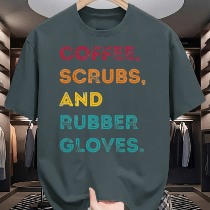 Best Doctor Shirt, Funny Doctor UnisexT-Shirt/Hoodie/Sweatshirt HLT00 - Funny Retro Coffee Scrubs Rubber Gloves Nurse Doctor Medical T-Shirt, Men, Olive Green, XX-Large