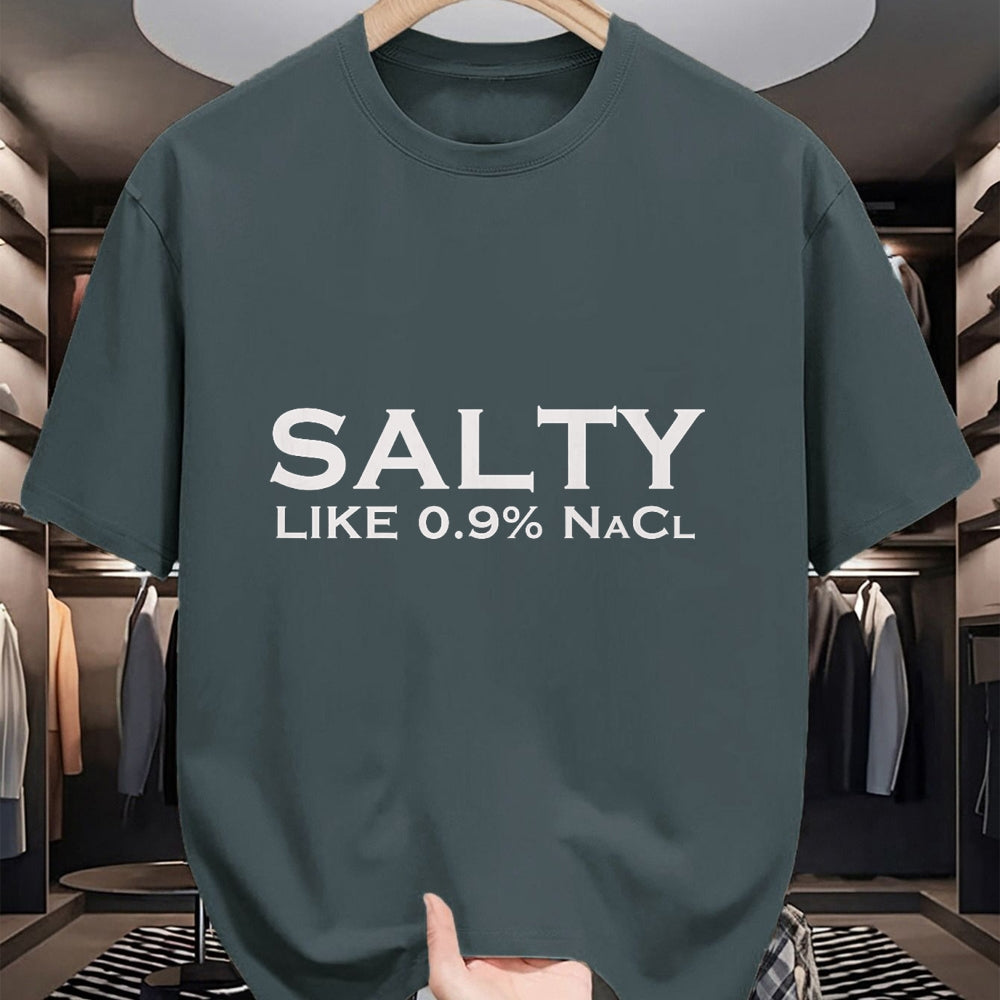 Best Doctor Shirt, Funny Doctor UnisexT-Shirt/Hoodie/Sweatshirt HLT00 - Salty Like Normal Saline 0.9 NaCl Nurse Medical Funny Doctor T-Shirt