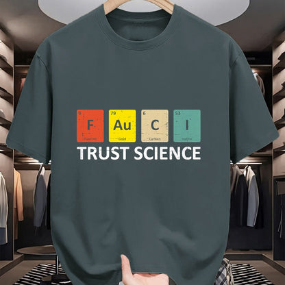 Best Doctor Shirt, Funny Doctor UnisexT-Shirt/Hoodie/Sweatshirt HLT00 - Fauci Trust Science Periodic Table - Team Doctor Anthony T-Shirt