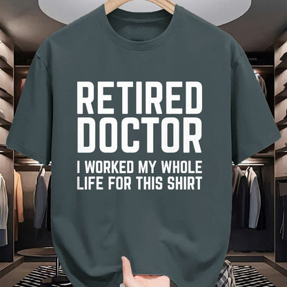 Best Doctor Shirt, Funny Doctor UnisexT-Shirt/Hoodie/Sweatshirt HLT00 - Retired Doctor Cool Retirements Gift for Doctors T-Shirt