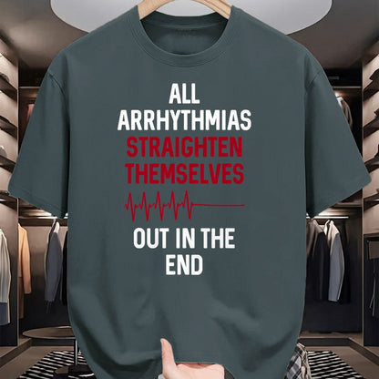 Best Doctor Shirt, Funny Doctor UnisexT-Shirt/Hoodie/Sweatshirt HLT00 - Arrhythmia Straighten Out  Medical Doctor Nurse T-Shirt