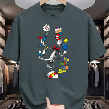 Best Doctor Shirt, Funny Doctor UnisexT-Shirt/Hoodie/Sweatshirt HLT00 - The Cat in The Hat Up Up Up - Officially Licensed T-Shirt