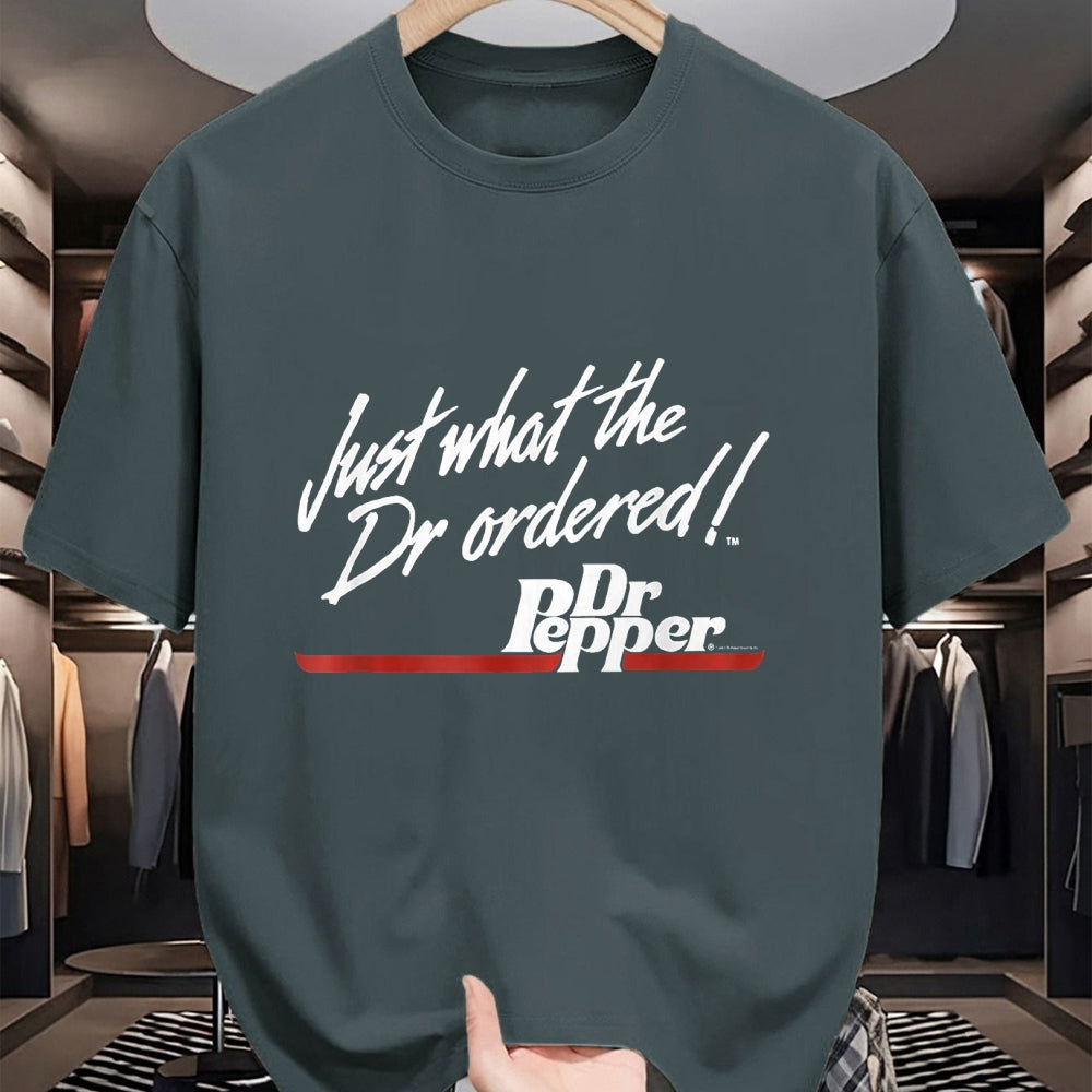 Best Doctor Shirt, Funny Doctor UnisexT-Shirt/Hoodie/Sweatshirt HLT00 - Dr. Pepper Vintage Just What The Doctor Ordered! T-Shirt, Women, Heather Blue, X-Large