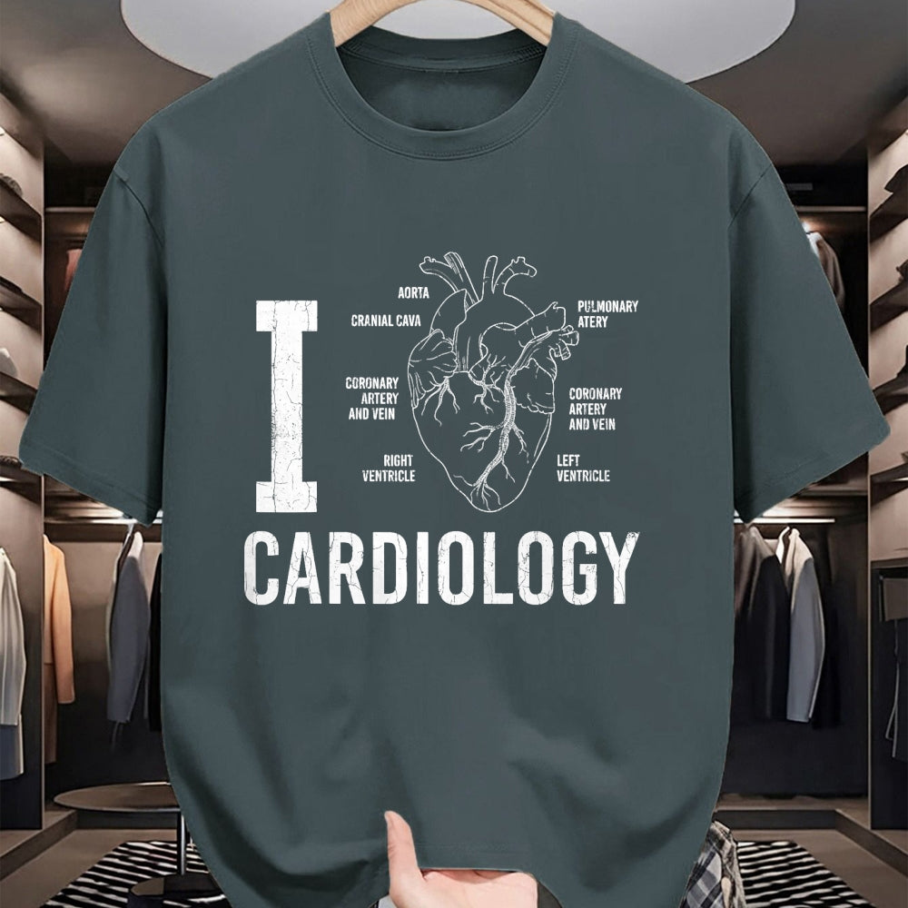 Best Doctor Shirt, Funny Doctor UnisexT-Shirt/Hoodie/Sweatshirt HLT00 - I Heart Funny Cardiologist Cardiology Graphic T-Shirt