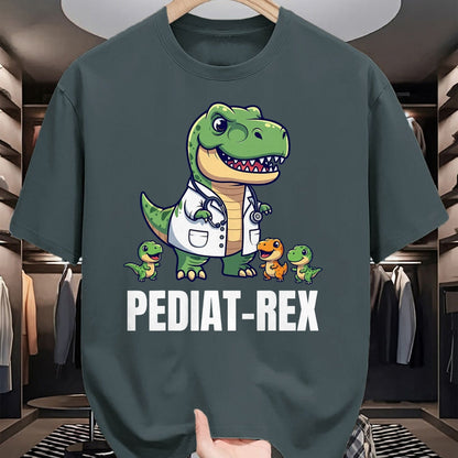 Best Doctor Shirt, Funny Doctor UnisexT-Shirt/Hoodie/Sweatshirt HLT00 - Funny Pediatrics T-Rex Pediatrician Peds Pediatric T-Shirt