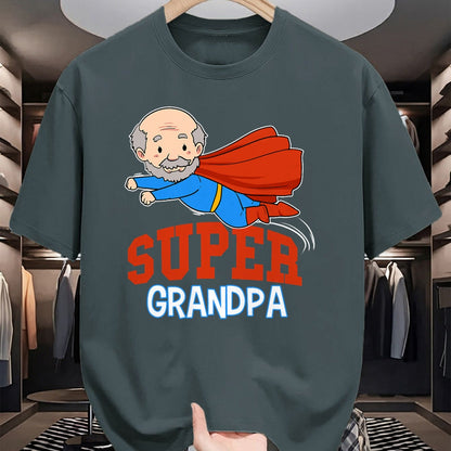Best Grandpa Shirt, Proud Grandpa Unisex T-Shirt/Hoodie/Sweatshirt HLT00 - Super Grandpa Hero Grandpa Superhero Grandpa T-Shirt