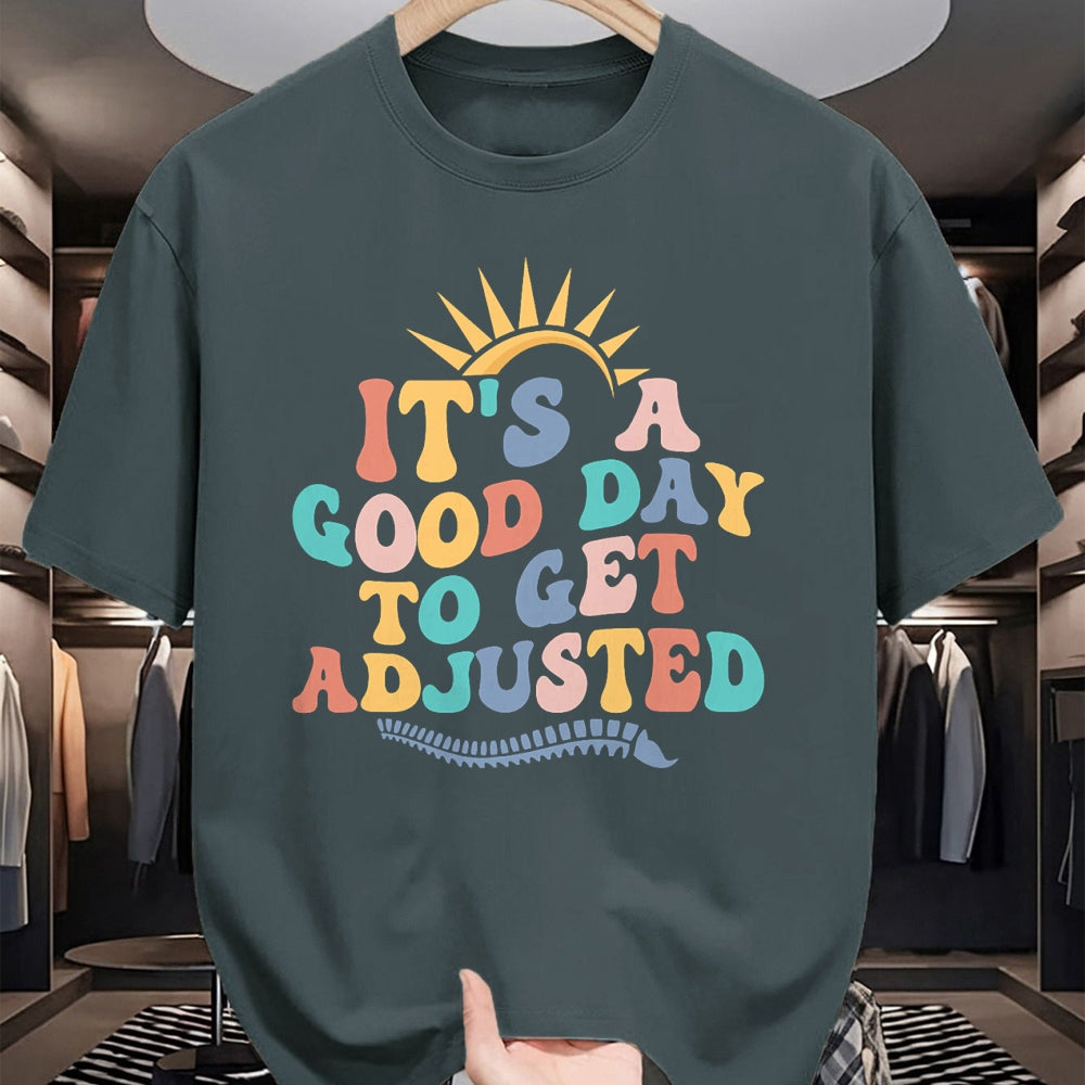 Best Doctor Shirt, Funny Doctor UnisexT-Shirt/Hoodie/Sweatshirt HLT00 - Chiropractic Adjustment Spine Outfits And Gifts It's A Good Day To Get Adjusted Chiropractor Chiropr