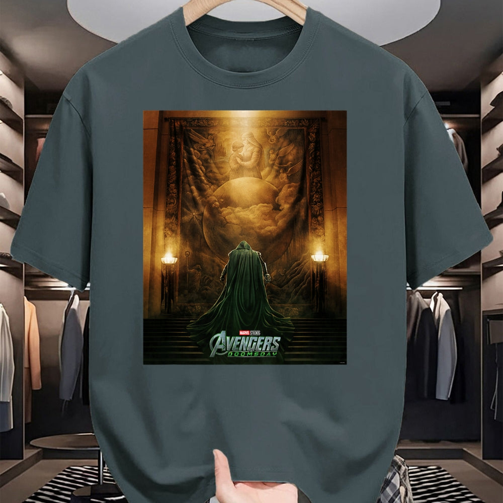 Best Doctor Shirt, Funny Doctor UnisexT-Shirt/Hoodie/Sweatshirt HLT00 - Marvel Avengers Doomsday Doctor Doom Preview Poster Art T-Shirt