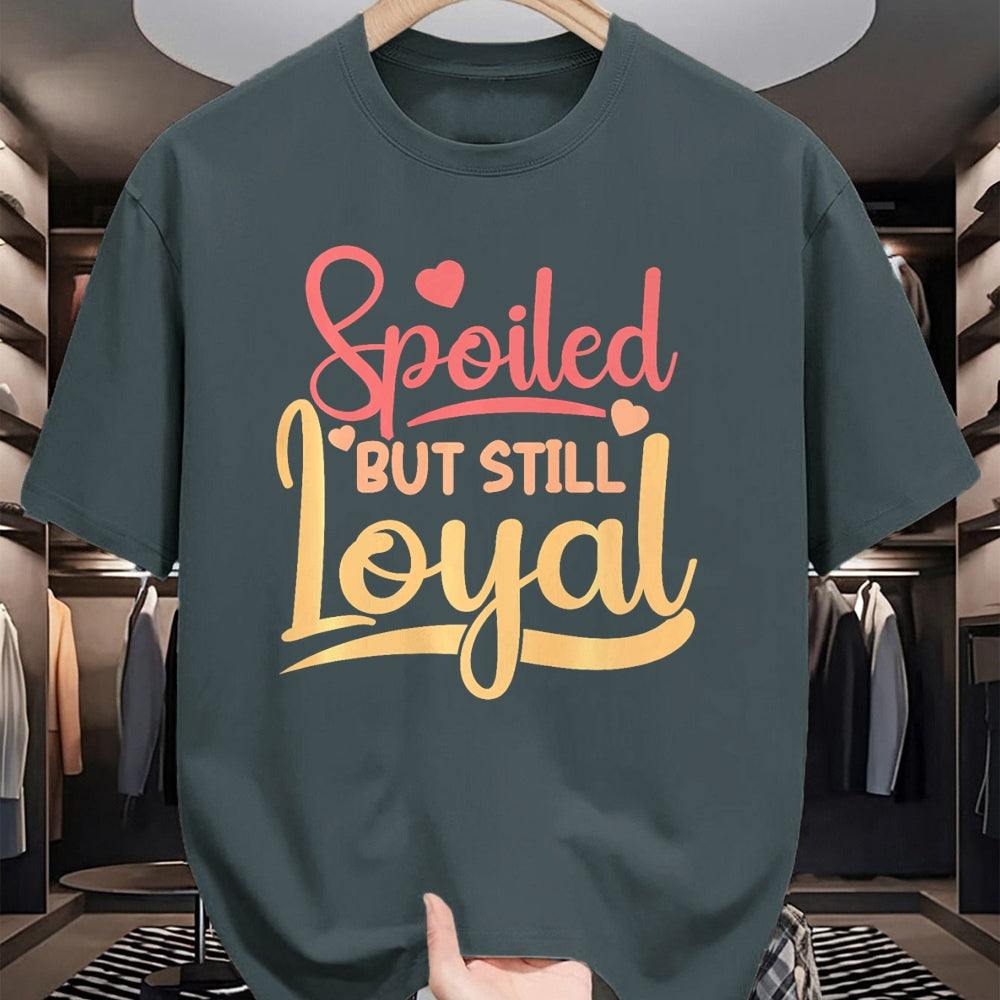 Best Wife Shirt, Wife and Husband Unisex T-Shirt/Hoodie/Sweatshirt HLT00 - Gift for wife T shirt, spoiled wife   Spoiled Wife Spoiled But Still Loyal Premium T-Shirt