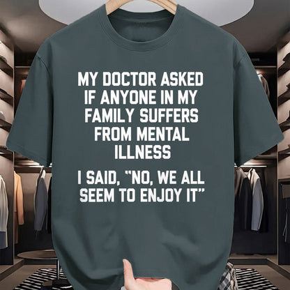 Best Doctor Shirt, Funny Doctor UnisexT-Shirt/Hoodie/Sweatshirt HLT00 - Funny Family Mental Health Doctor Joke T-Shirt