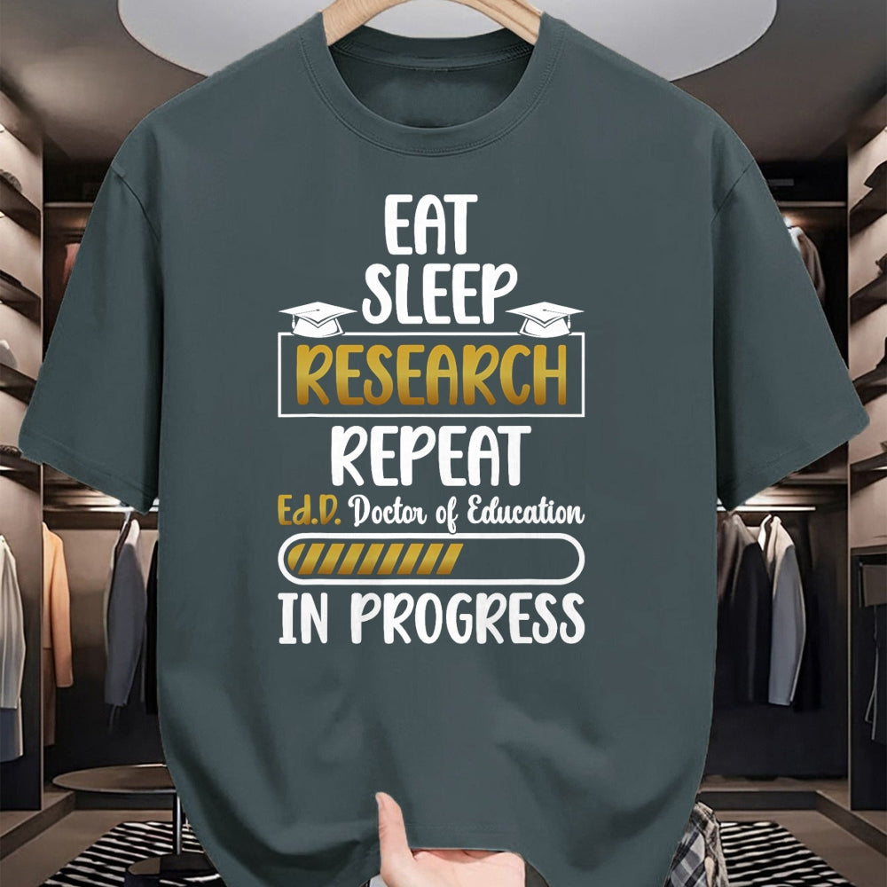 Best Doctor Shirt, Funny Doctor UnisexT-Shirt/Hoodie/Sweatshirt HLT00 - Ed.D Doctor Of Education In Progress Future EdD Student T-Shirt