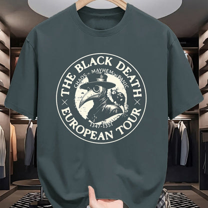 Best Doctor Shirt, Funny Doctor UnisexT-Shirt/Hoodie/Sweatshirt HLT00 - Plague Mask Doctor Plague Black Death European Tour T-Shirt