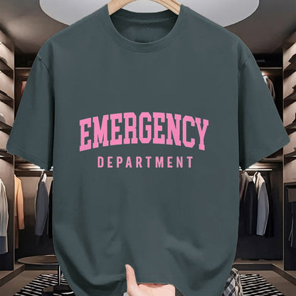 Best Doctor Shirt, Funny Doctor UnisexT-Shirt/Hoodie/Sweatshirt HLT00 - ER Nurses Emergency Department Nurses ER Doctor Retro Pink T-Shirt, Men, Black, 3X-Large
