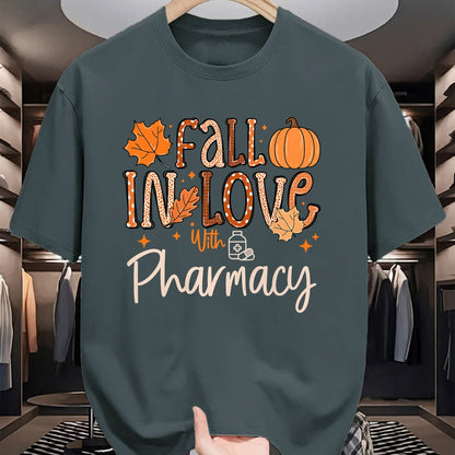 Best Doctor Shirt, Funny Doctor UnisexT-Shirt/Hoodie/Sweatshirt HLT00 - Fall in Love with Pharmacy CPHT Pharmacist Technician Autumn T-Shirt