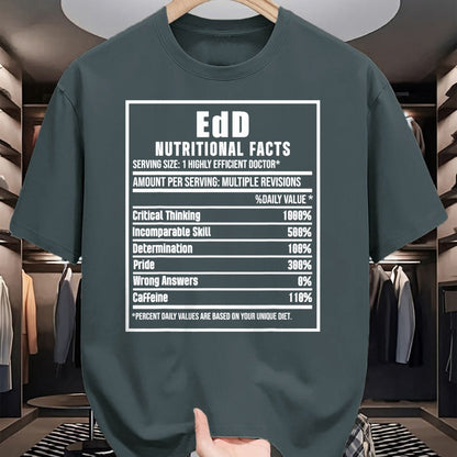 Best Doctor Shirt, Funny Doctor UnisexT-Shirt/Hoodie/Sweatshirt HLT00 - EdD Doctor of Education Nutrition Doctorate Graduation T-Shirt