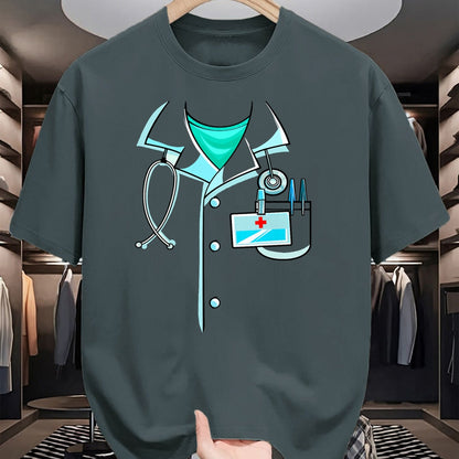 Best Doctor Shirt, Funny Doctor UnisexT-Shirt/Hoodie/Sweatshirt HLT00 - Doctor Costume Halloween White Lab Coat Men Women Kids T-Shirt