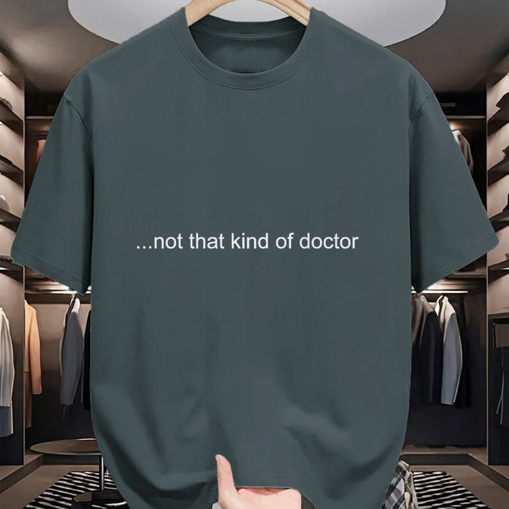 Best Doctor Shirt, Funny Doctor UnisexT-Shirt/Hoodie/Sweatshirt HLT00 - NOT That Kind of Doctor Shirt Funny PhD Graduate Gift Idea Premium Tri-Blend T-Shirt