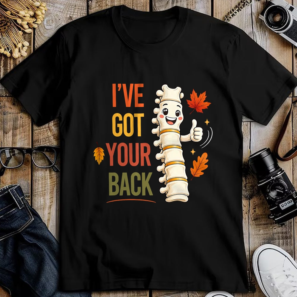 Best Doctor Shirt, Funny Doctor UnisexT-Shirt/Hoodie/Sweatshirt HLT00 - I've Got Your Back Spine Adjustment Chiropractor Fall Autumn T-Shirt