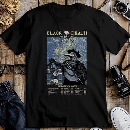Best Doctor Shirt, Funny Doctor UnisexT-Shirt/Hoodie/Sweatshirt HLT00 - Plague Mask Doctor Plague Black Death European Tour T-Shirt
