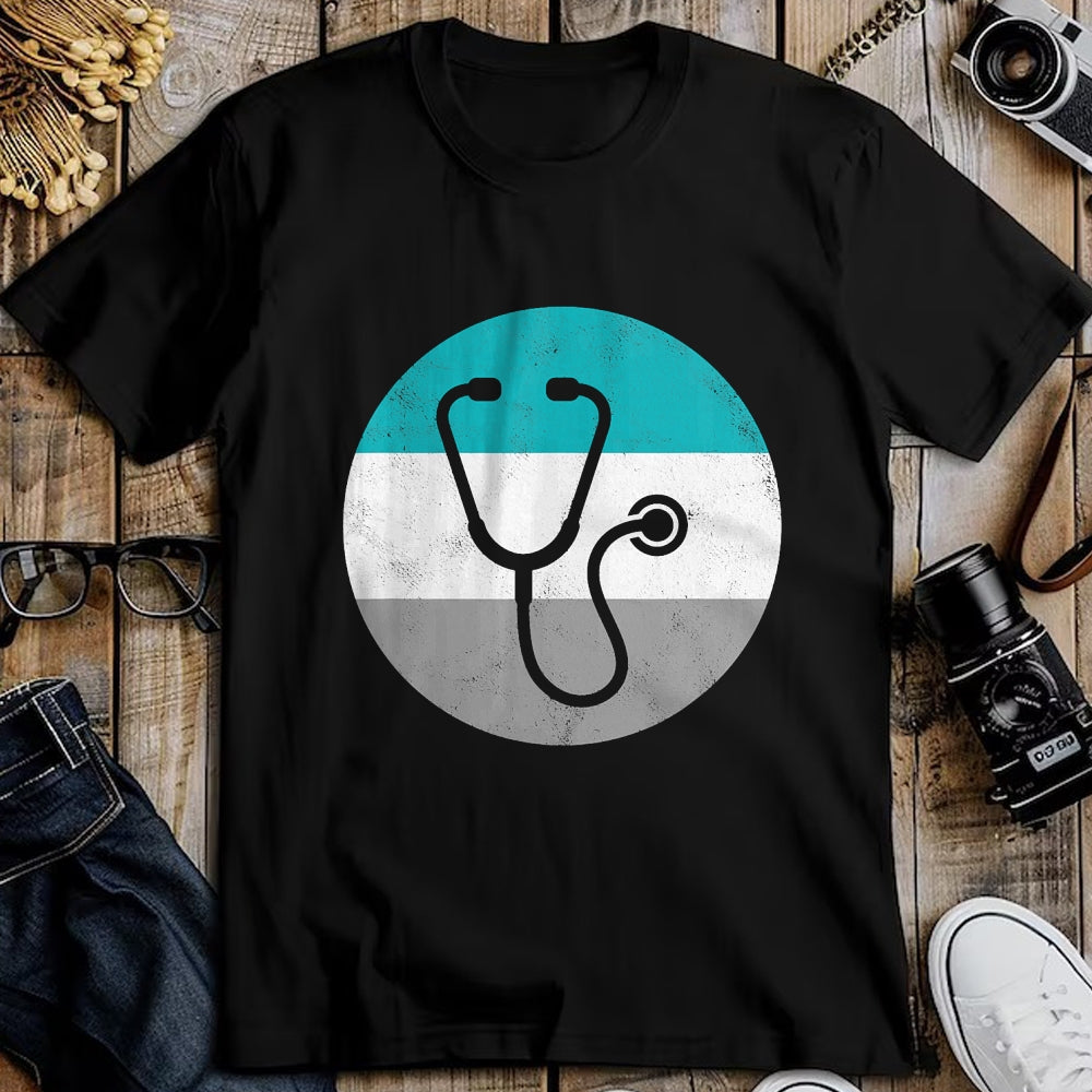 Best Doctor Shirt, Funny Doctor UnisexT-Shirt/Hoodie/Sweatshirt HLT00 - Stethoscope Retro Doctor Gift for Men Women Boys & Girls T-Shirt