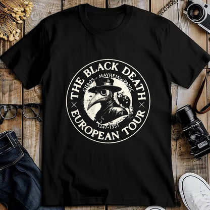 Best Doctor Shirt, Funny Doctor UnisexT-Shirt/Hoodie/Sweatshirt HLT00 - Plague Mask Doctor Plague Black Death European Tour T-Shirt