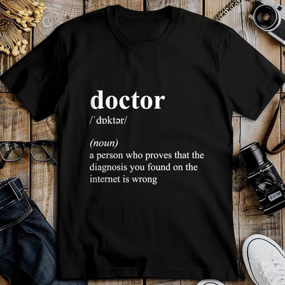 Best Doctor Shirt, Funny Doctor UnisexT-Shirt/Hoodie/Sweatshirt HLT00 - Funny Cool Doctor Definition T-Shirt