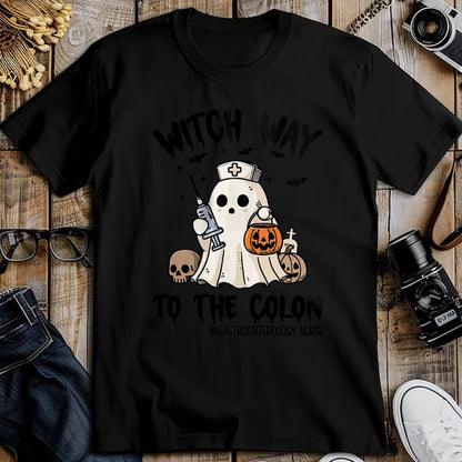 Best Doctor Shirt, Funny Doctor UnisexT-Shirt/Hoodie/Sweatshirt HLT00 - Gastroenterology Nurse Halloween Endo Nurse Ghost Endoscopy T-Shirt