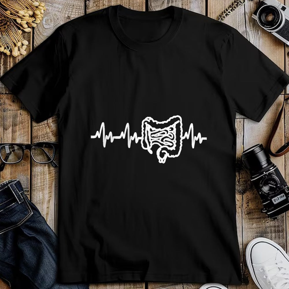 Best Doctor Shirt, Funny Doctor UnisexT-Shirt/Hoodie/Sweatshirt HLT00 - Intestines Heartbeat Gastroenterologist Gastro Nurse Doctor T-Shirt