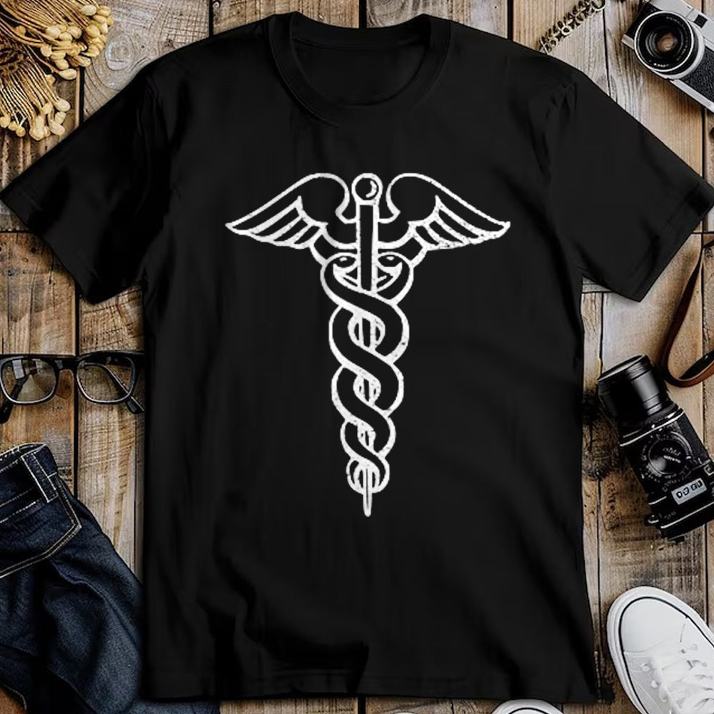 Best Doctor Shirt, Funny Doctor UnisexT-Shirt/Hoodie/Sweatshirt HLT00 - Caduceus Symbol Nurse Doctor Medic RN NP NA Hospital T-Shirt