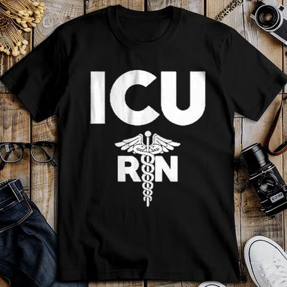 Best Doctor Shirt, Funny Doctor UnisexT-Shirt/Hoodie/Sweatshirt HLT00 - ICU Registered Nurse Intensive Care Unit RN Staff Shirt T-Shirt, Men, Black, 3X-Large