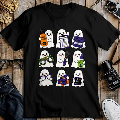 Best Doctor Shirt, Funny Doctor UnisexT-Shirt/Hoodie/Sweatshirt HLT00 - Cute Optometry Ghost Halloween Spooky Optometrist Crew EyeDr T-Shirt