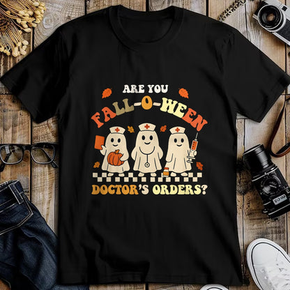 Best Doctor Shirt, Funny Doctor UnisexT-Shirt/Hoodie/Sweatshirt HLT00 - Funny Nurse Halloween Ghost Medical Fall Humor T-Shirt