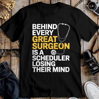 Best Doctor Shirt, Funny Doctor UnisexT-Shirt/Hoodie/Sweatshirt HLT00 - Every Great Surgeon Surgeon Surgery Tech Surgery Scheduler T-Shirt