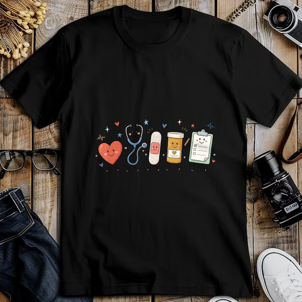 Best Doctor Shirt, Funny Doctor UnisexT-Shirt/Hoodie/Sweatshirt HLT00 - Medical Tools Nurse Doctor Pediatrician Characters NurseLife T-Shirt