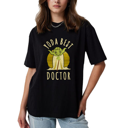 Best Doctor Shirt, Funny Doctor UnisexT-Shirt/Hoodie/Sweatshirt HLT00 - Star Wars Classic Yoda Best Doctor Jedi Vintage Chibi Yoda T-Shirt