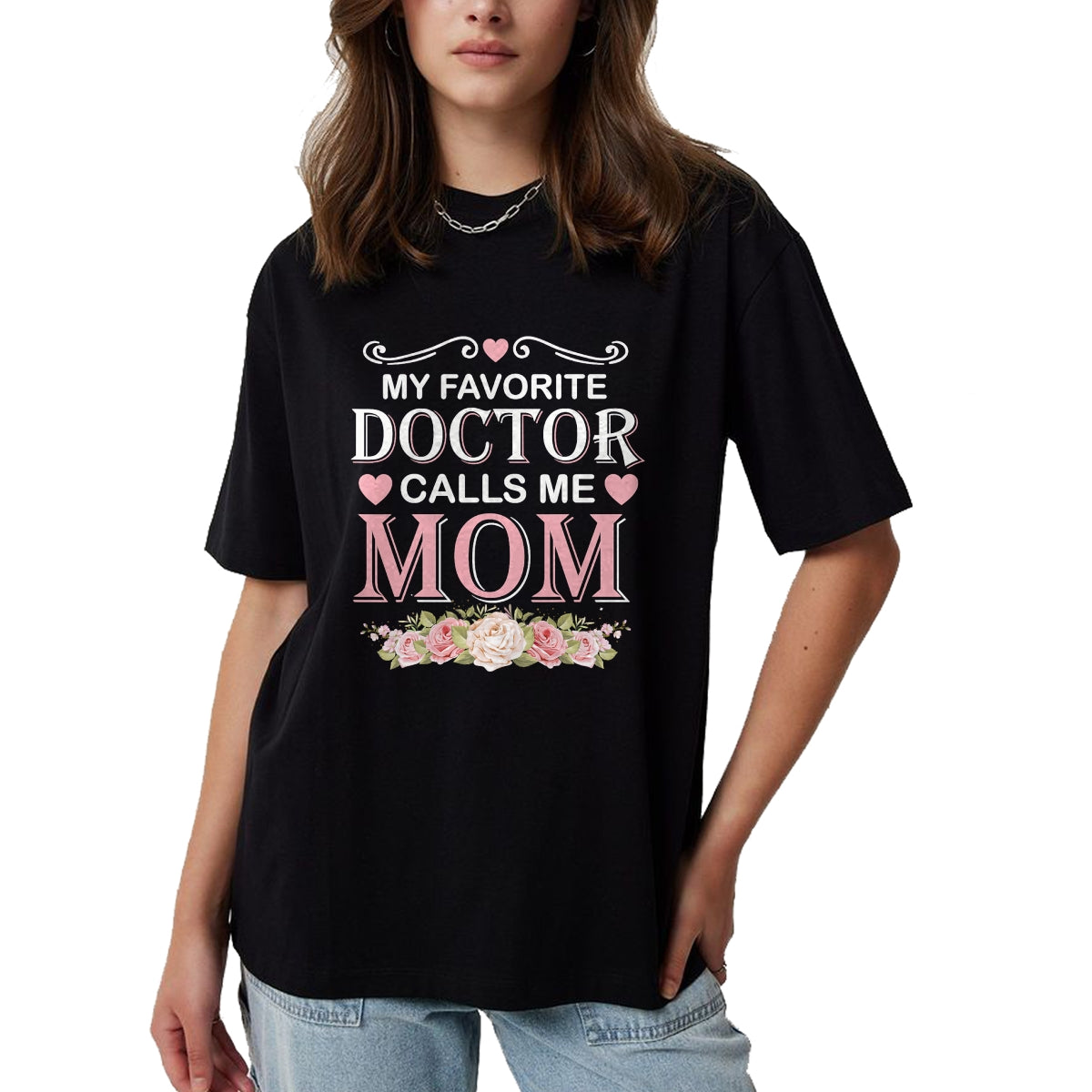 Christmas Shirts for Family, Funny christmas shirts, Christmas Unisex T-Shirt/Hoodie/Sweatshirt HLT00 - Doctor Calls Me Mom Medical School Students T-Shirt