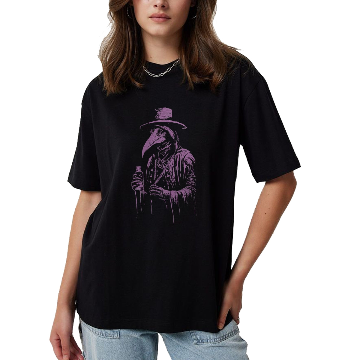 Best Doctor Shirt, Funny Doctor UnisexT-Shirt/Hoodie/Sweatshirt HLT00 - Plague Doctor Shirt Horror Death Occult Satanic Gothic T-Shirt