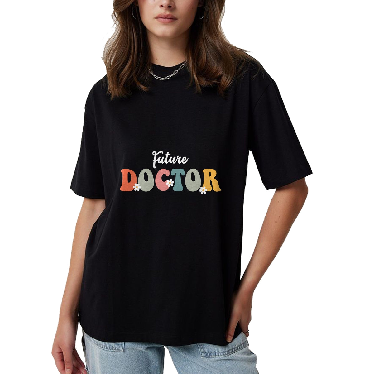 Best Doctor Shirt, Funny Doctor UnisexT-Shirt/Hoodie/Sweatshirt HLT00 - Future Doctor Medicine Retro Groovy For Medical Students T-Shirt