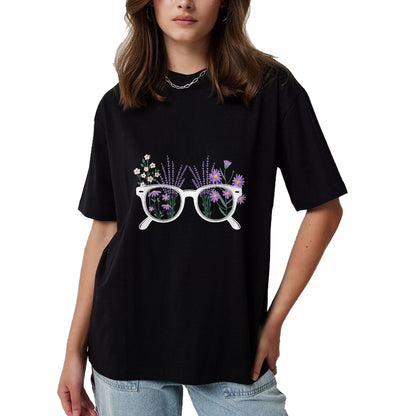 Best Doctor Shirt, Funny Doctor UnisexT-Shirt/Hoodie/Sweatshirt HLT00 - Floral Glasses Optometry Eye Doctor Ophthalmologist Tech T-Shirt