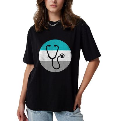 Best Doctor Shirt, Funny Doctor UnisexT-Shirt/Hoodie/Sweatshirt HLT00 - Stethoscope Retro Doctor Gift for Men Women Boys & Girls T-Shirt