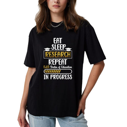 Best Doctor Shirt, Funny Doctor UnisexT-Shirt/Hoodie/Sweatshirt HLT00 - Ed.D Doctor Of Education In Progress Future EdD Student T-Shirt