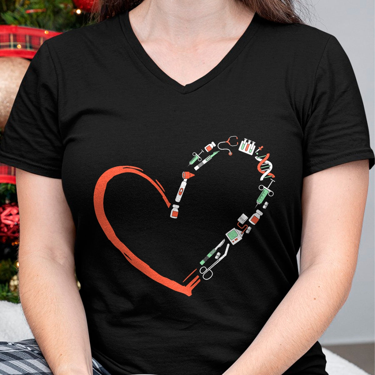 Best Doctor Shirt, Funny Doctor UnisexT-Shirt/Hoodie/Sweatshirt HLT00 - Doctor Heart Medical School Students T-Shirt