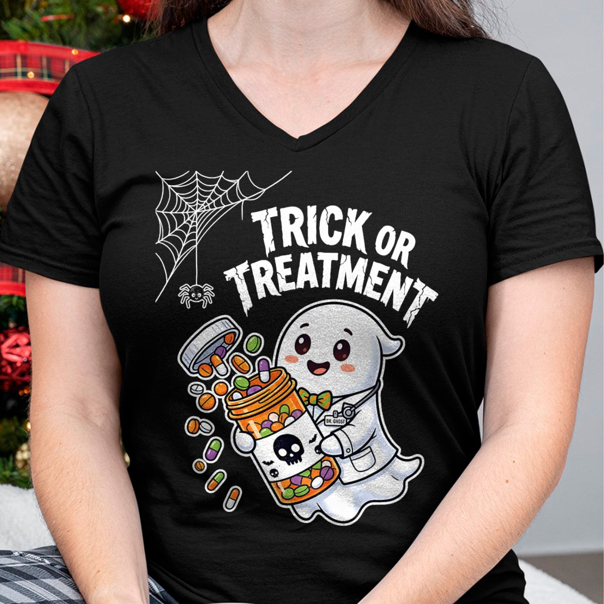 Best Doctor Shirt, Funny Doctor UnisexT-Shirt/Hoodie/Sweatshirt HLT00 - Funny Doctor Pharmacist Nurse Halloween Ghost Costume T-Shirt