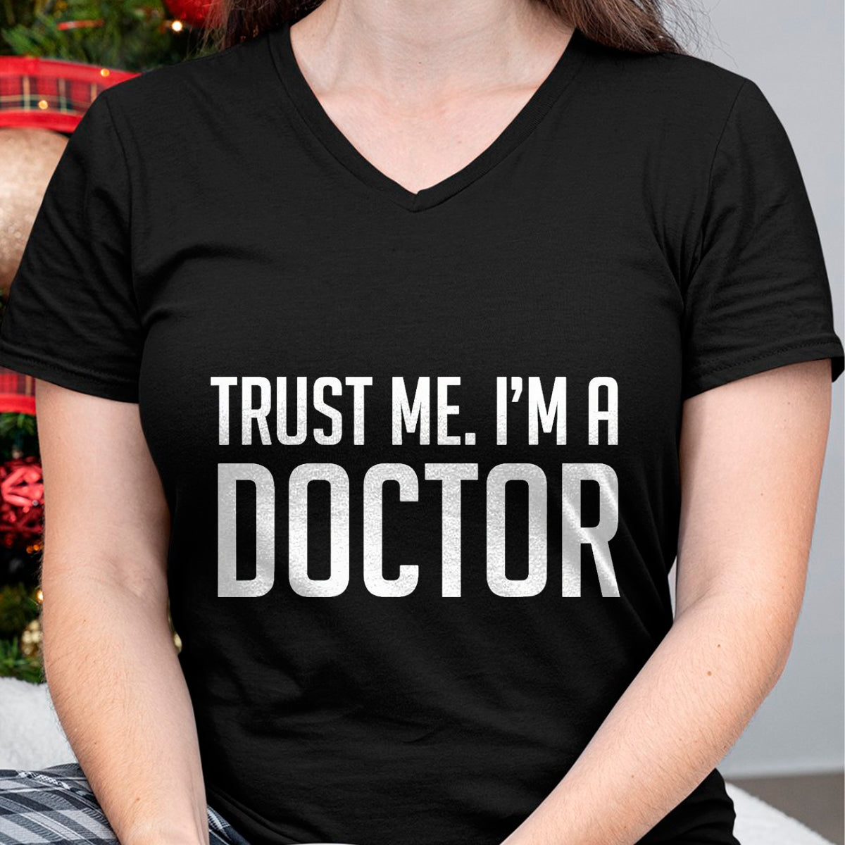 Best Doctor Shirt, Funny Doctor UnisexT-Shirt/Hoodie/Sweatshirt HLT00 - Trust Me I'm A Doctor Shirt T-Shirt, Men, Black, 3X-Large