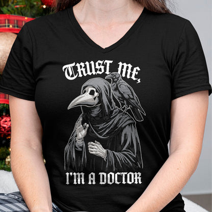 Best Doctor Shirt, Funny Doctor UnisexT-Shirt/Hoodie/Sweatshirt HLT00 - Trust me I'm a Doctor Plague Doctor T-Shirt