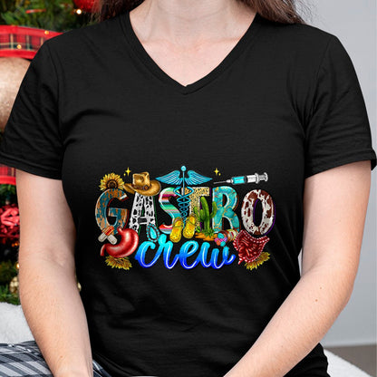 Best Doctor Shirt, Funny Doctor UnisexT-Shirt/Hoodie/Sweatshirt HLT00 - Western Gastro Crew Gastroenterology Nurse Endoscopy Techs T-Shirt