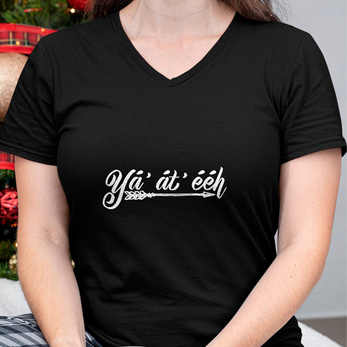 Native American T-Shirts, Vintage Native American Unisex T-Shirt/Hoodie/Sweatshirt HLT00 - Native Navajo Ya_at_eeh It Is Good American Tribal Greetings