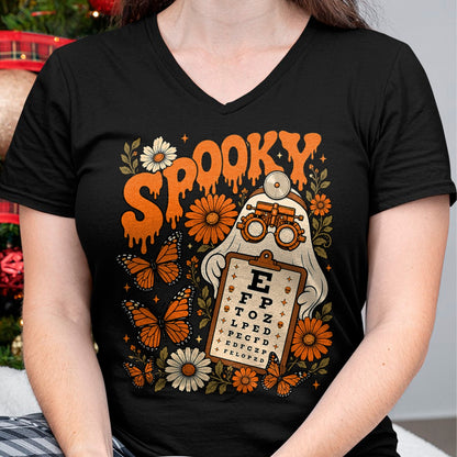 Best Doctor Shirt, Funny Doctor UnisexT-Shirt/Hoodie/Sweatshirt HLT00 - Spooky Ghost Boo Vision Squad Optometrist Halloween Eye Dr T-Shirt