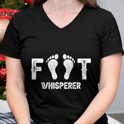 Best Doctor Shirt, Funny Doctor UnisexT-Shirt/Hoodie/Sweatshirt HLT00 - Foot Whisperer - Podiatry Outfit Podiatrist Foot Doctor T-Shirt